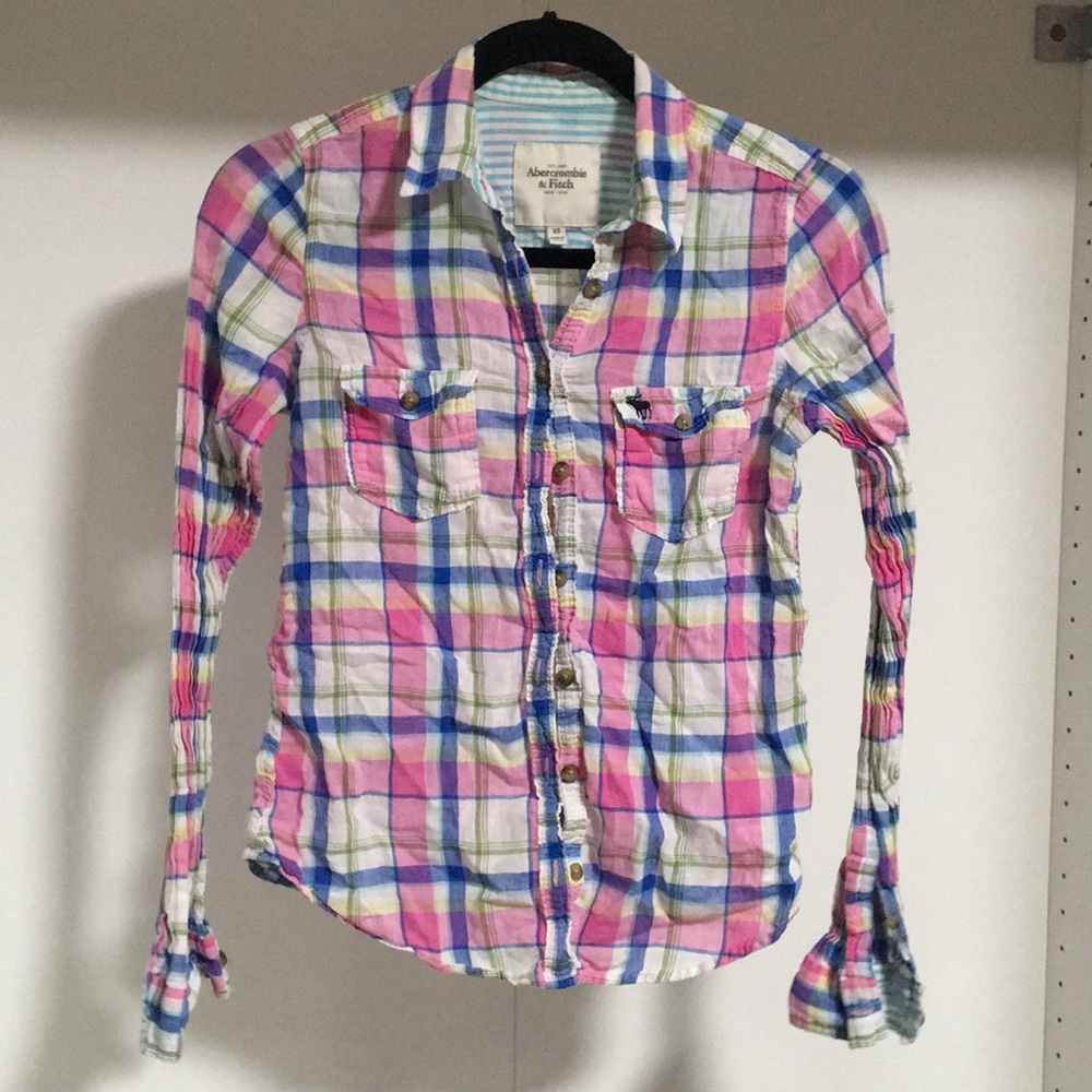 AF spring color shirt XS fit actual size S